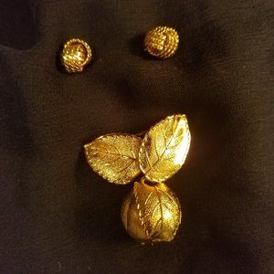 Apple Theme Jewelry Set